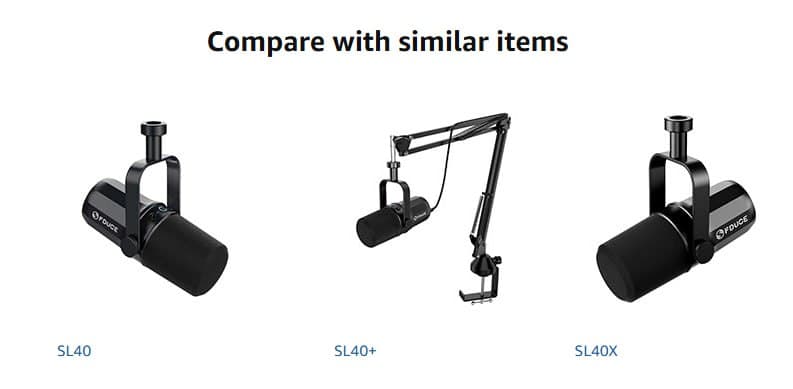 FDUCE SL40 Dynamic Podcast Microphone (USB/XLR) – Studio Audio for Streaming & Gaming 4