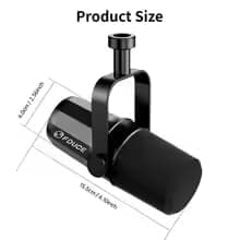 FDUCE SL40 Dynamic Podcast Microphone (USB/XLR) – Studio Audio for Streaming & Gaming 7