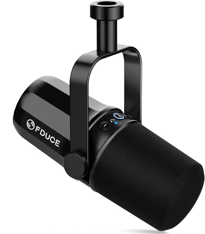FDUCE SL40 Dynamic Podcast Microphone (USB/XLR) – Studio Audio for Streaming & Gaming