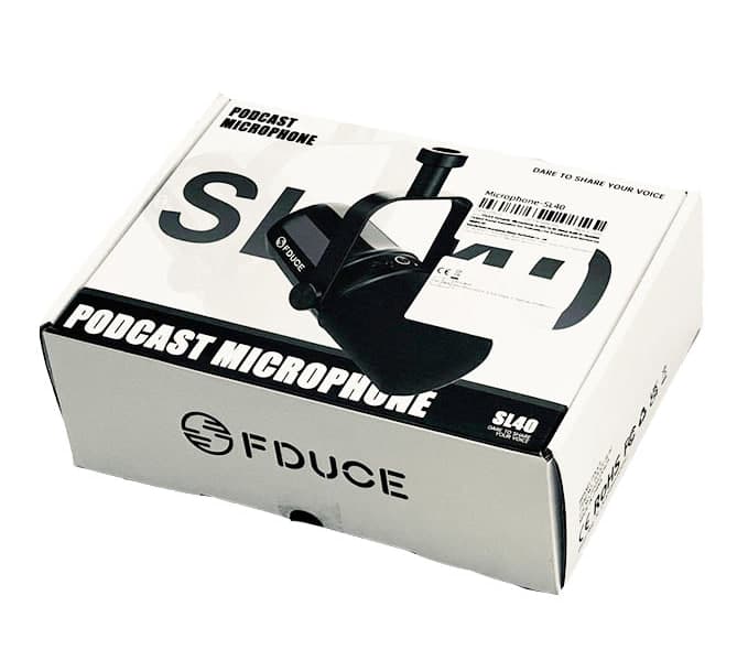 FDUCE SL40 Dynamic Podcast Microphone (USB/XLR) – Studio Audio for Streaming & Gaming 8