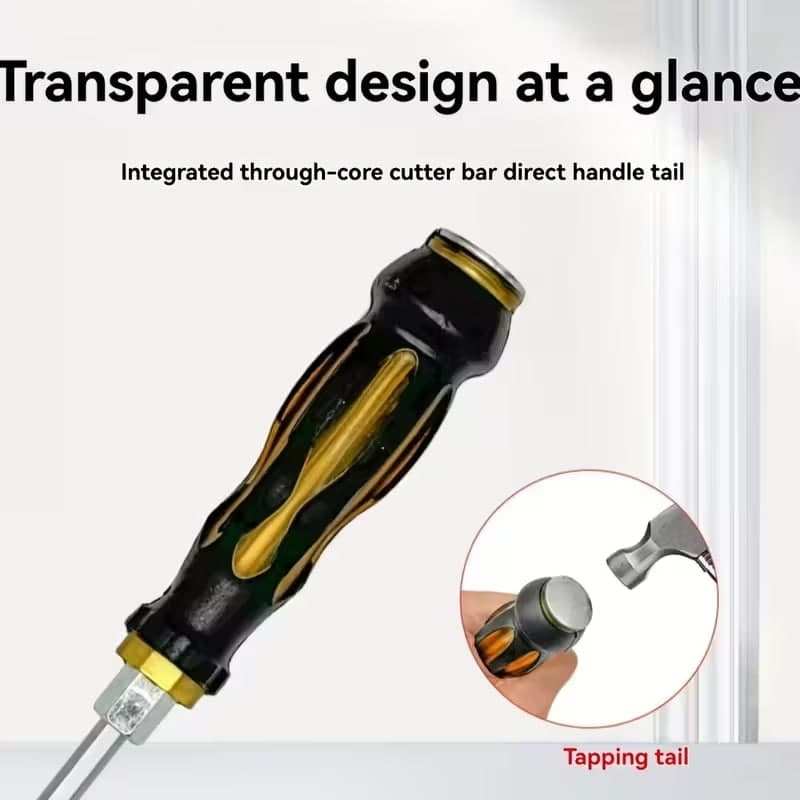 High Quality Hand Tools 6 Pcs Screwdriver Set Rubber Handle For+ Electrical Maintenance+ Home Repair Tools+ Construction + Car Repair 10