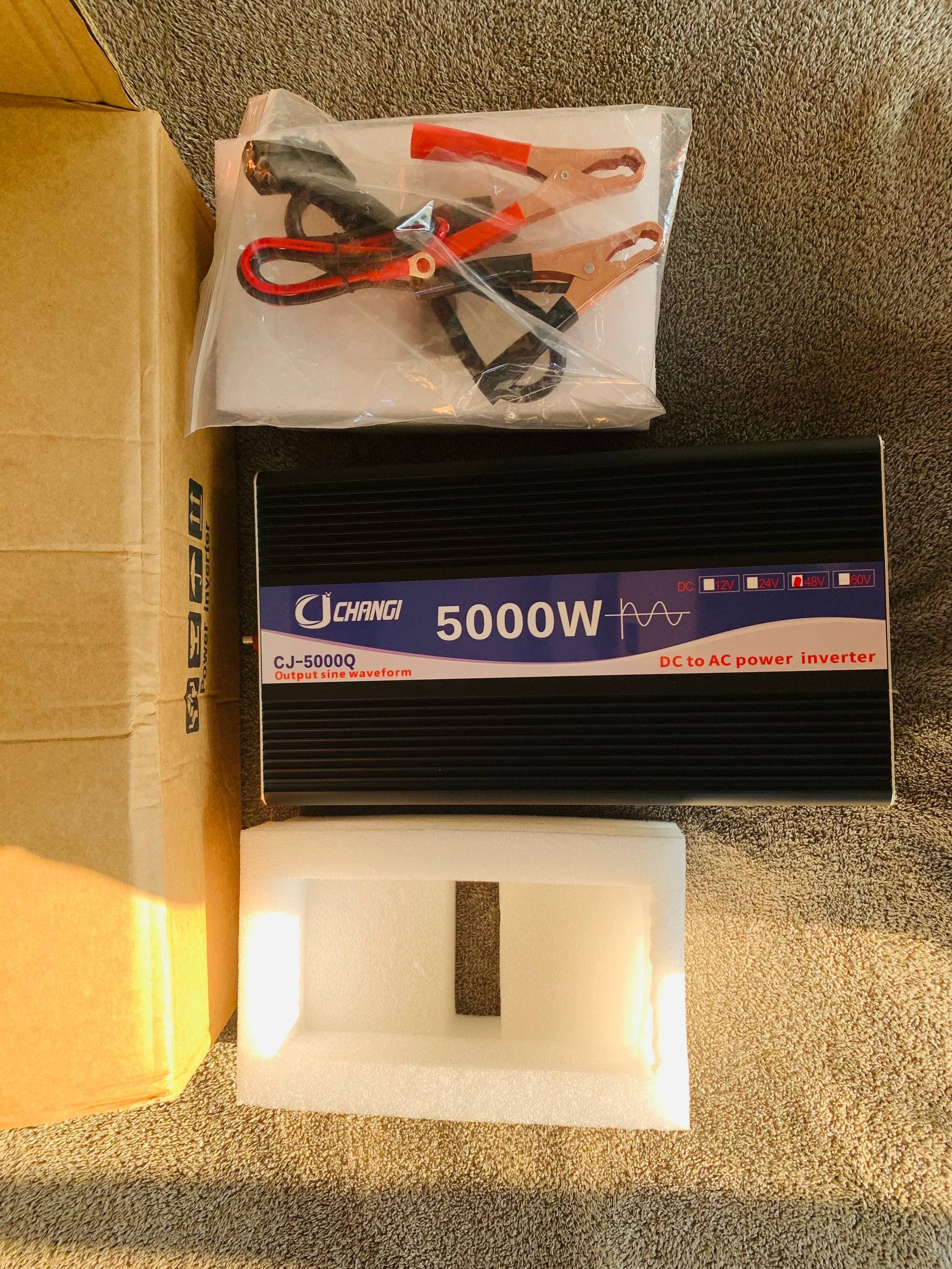 CHANGI 48V 5KW Pure Sine Wave Inverter 2