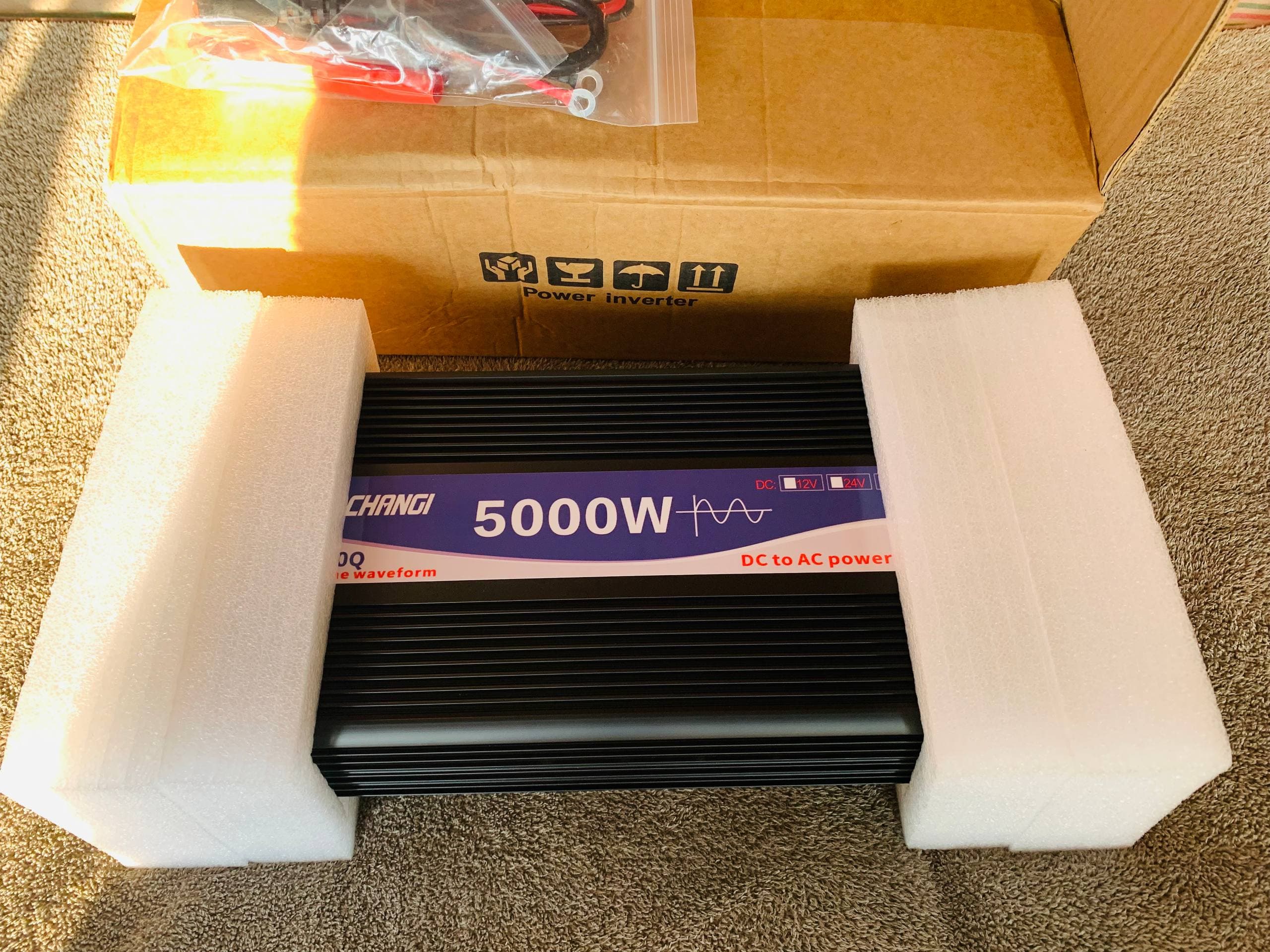 CHANGI 48V 5KW Pure Sine Wave Inverter 6