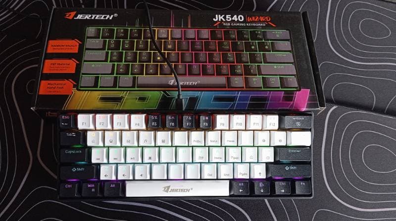 JERTECH JR540 RGB Gaming keyboard  4