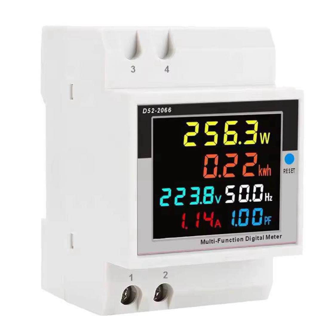 100A 6-in-1 AC Digital Meter – Monitor Voltage, Current, Power