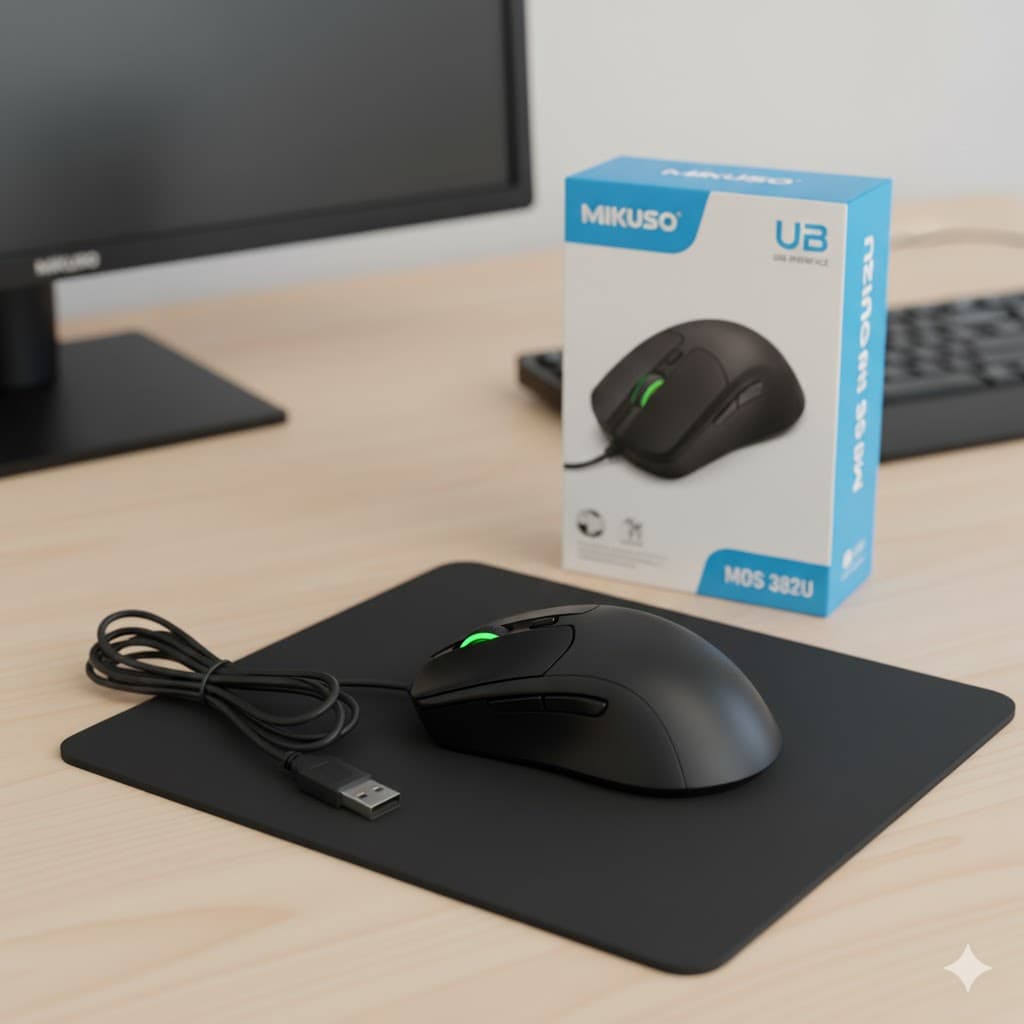 Mikuso MOS 382U Wired Mouse 3