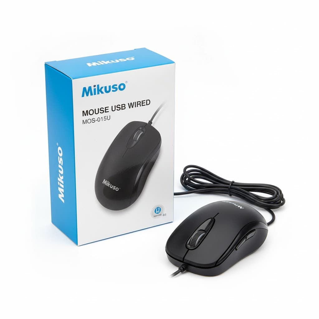 MOS-015U Wired Optical Mouse