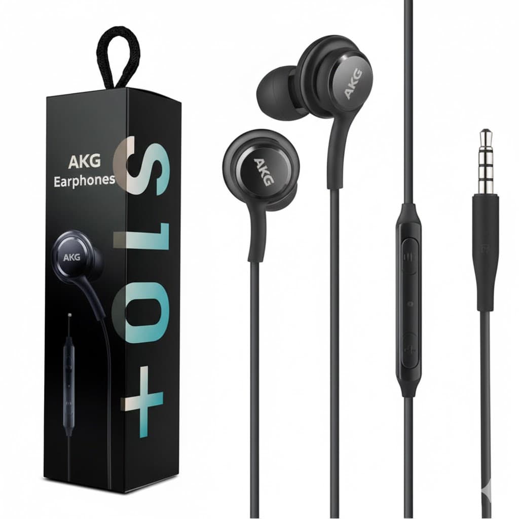 Samsung AKG S10+ Wired Earphones – High-Quality Sound for Music & Calls